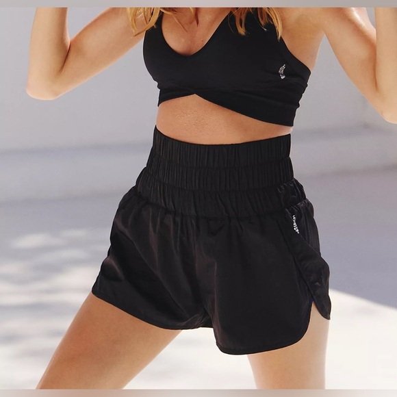 Free People The Way Home Shorts Black - Picture 1 of 10